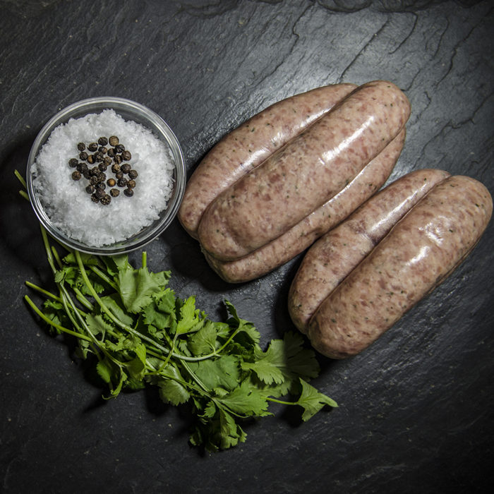 Homemade Welsh Dragon Sausage Chris Hayman Online Butchers